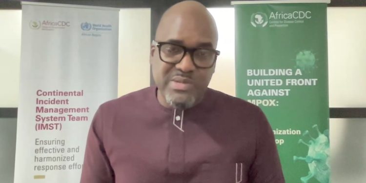 Dr Yap Boum II, Deputy Head, IMST, Africa CDC. Image, Kemo Cham, ManoReporters