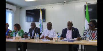 NPHA officials attend press conference alongside represnettaives from WAHO and IP Dakar on June 11, 2025. Image, Kemo Cham, ManoReporters.