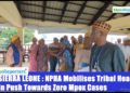 Sierra Leone: NPHA mobilises tribal heads in push towards zero Mpox cases
