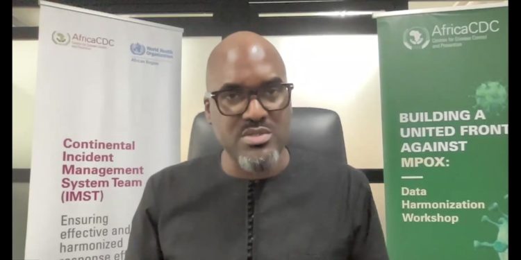 Image, A screengrab of Prof. Yap Boum, Deputy Manager, IMST, Africa CDC during the agency's weekly press briefing on September 4, 2025.