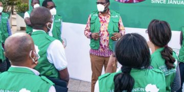 Africa CDC officials. Image, Africa CDC