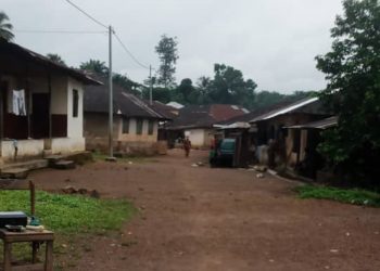 A view of Kpetewoma Village. Image, Joseph Morison, ManoReporters