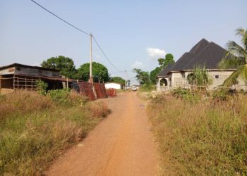 A view around Y-Junction in Pujehun Town, Kpanga Chiefdom, Pujehun District, on Monday 22nd December, 2025. Image, Brima Sannoh, ManoReporters.