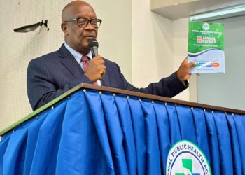Dr Austin Demby, Minister of Health Sierra Leone. Image, MoH Sierra Leone