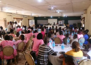 Health workers and community mobilisers from communities across Bo attending the opening ceremony of a training on immunization on Wednesday, January 21, 2026. Image, Kemo Cham, ManoReporters.