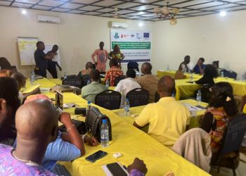 Journalists from the Southern Region attend a training in Bo on Friday, 20th, 2026. Image, Brima Sannoh, ManoReporters.
