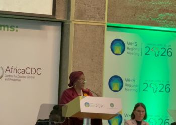 Sierra Leonean United Nations diplomat Zainab Hawa Bangura argues that strong health systems are inseparable from the United Nations foundational principles of sustainable development, peace, and human dignity. Image, Patricia Conteh.