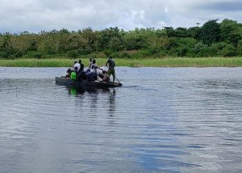 Pujehun District is surrounded by several major water bodies and tributaries, including the Maleny River, Wanjie River, Moa River and the Atlantic Ocean, which stretches toward the Sierra Leone-Liberia border. Many communities within the district heavily depend on the water routes for transportation, fishing, farming and petty trading. Image by Brima Sannoh, ManoReporters.