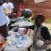 An SLYCL volunteer attends to a person with person with substance abuse during a sepcial occasion commemorating the International Day to End Drug Trafficking. Image, Kemo Cham, ManoReporters.