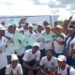 newly graduated men and women from a drug rehabilitation center in Kono ose with their certificates alongwise family members on June 5th, 2026. Image, NPHA Sierra Leone.